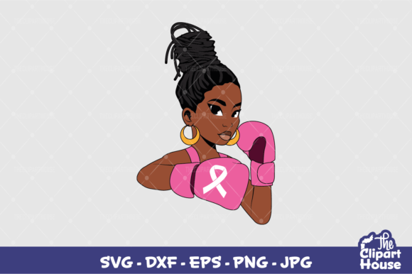 Breast Cancer Fighter 2 Graphics for Crafts