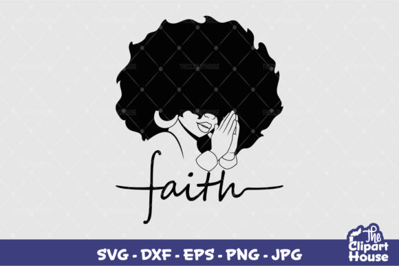 Faith Prayers Graphics for Crafts