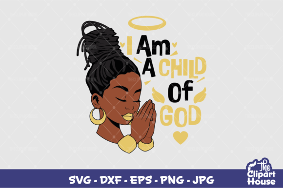 I Am a Child of God Prayers Graphics for Local Branding